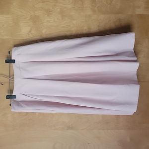 Tahari Arthur S. Levine Blush Pink Pleated Skirt